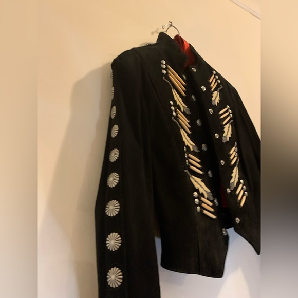 North American Frontier Pigskin Leather Jacket Handmade in USA Vintage Size M - Picture 9 of 16